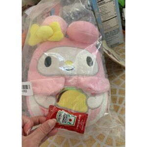 Melody with Taco Sanrio Plush Soft and Squishy Stuffed Animal Hello Kitty Toy